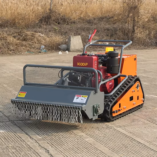 熱い販売のクローラー型リモコンゼロターン芝刈り機